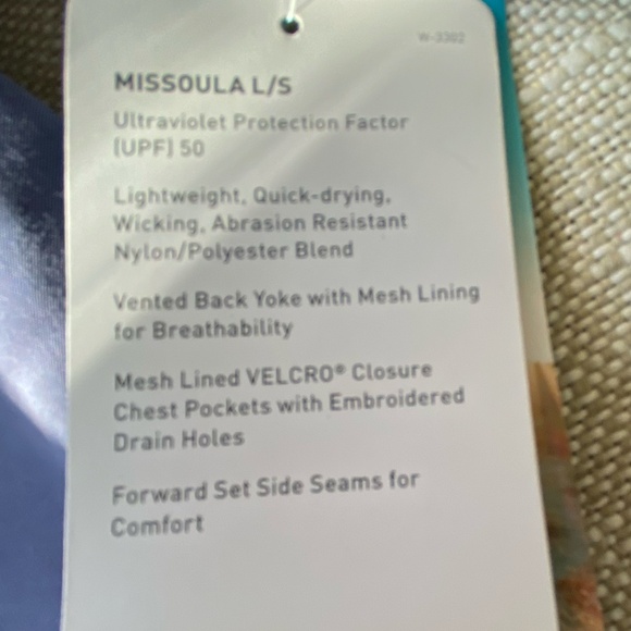 Exofficio Womens Blue Heron UPF 50 Travel Fishing Outdoor Mesh Vented Shirt-Sz-S - Picture 11 of 16